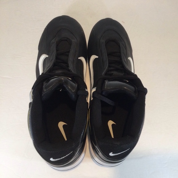 NIKE VINTAGE BLACK BASEBALL CLEAT NWOT SZ 13 - Picture 9 of 10